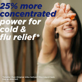 Alka-Seltzer Plus Maximum Strength Cold & Flu Medicine, Day + Night, Liquid Gels, 20 Count